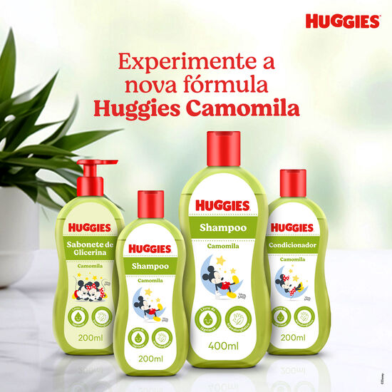 Shampoo Huggies Chá de Camomila - 200ml